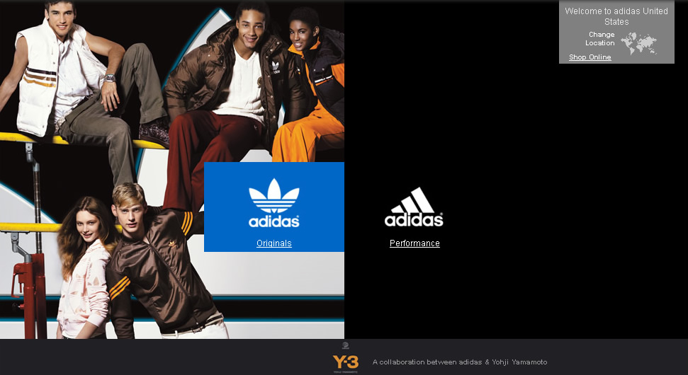 site d adidas